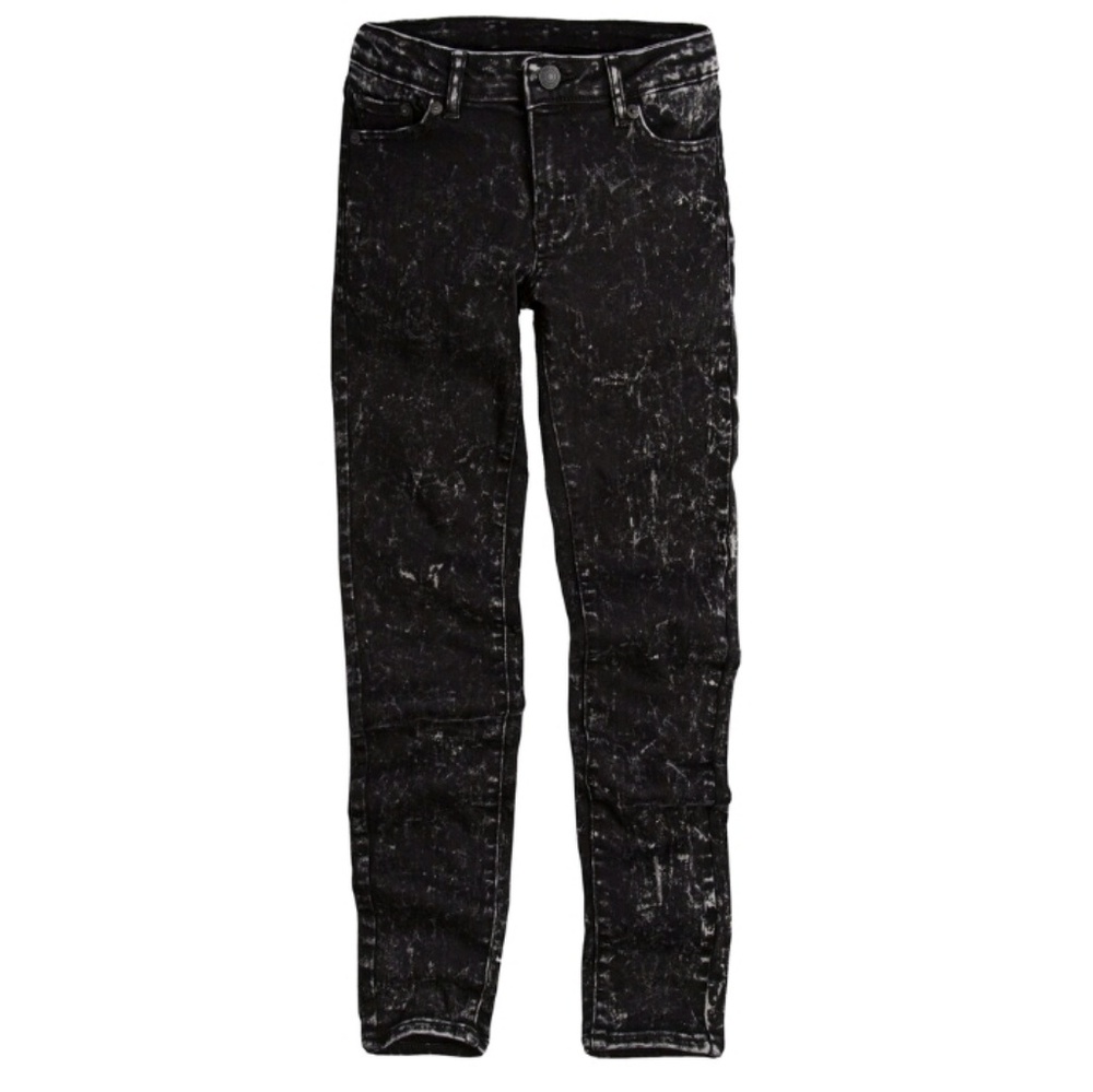 LEVI'S 710 Super Skinny Black Marble Jeans
